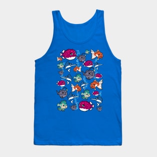 Fish Cute and Exotic Pattern Tank Top